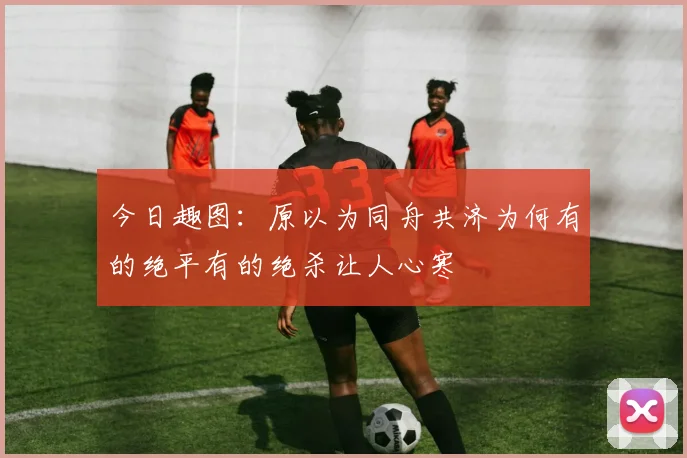 今日趣图：原以为同舟共济为何有的绝平有的绝杀让人心寒